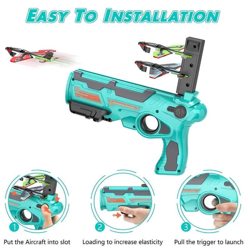 Toy Airplane Shooting Gun