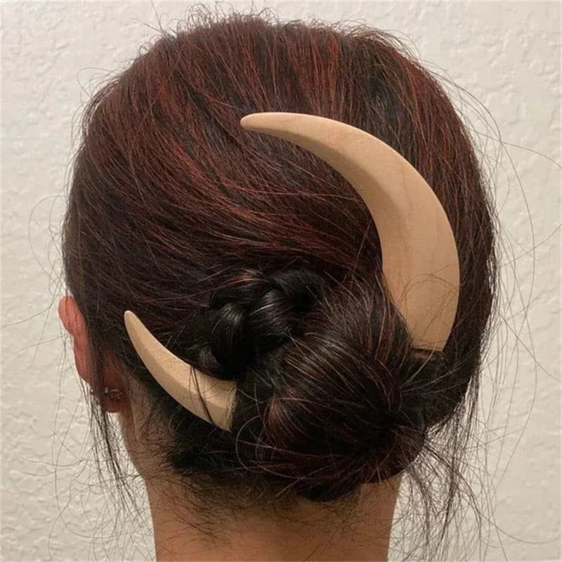 Crescent Moon Hair Accessory