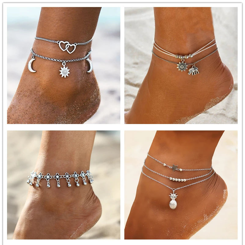 Summer Moon Anklet