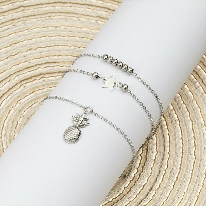 Summer Moon Anklet