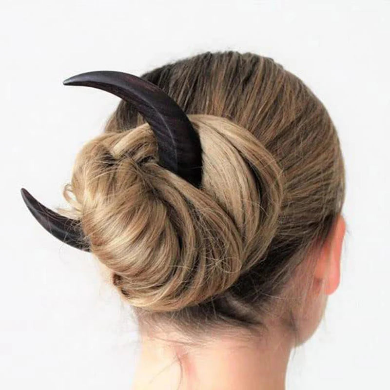 Crescent Moon Hair Accessory